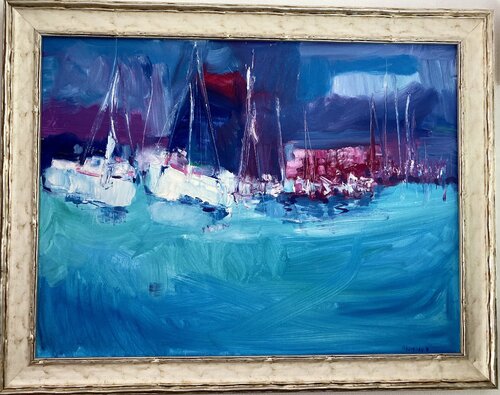 Sea abstract von Vladislava Yakovenko, Malerei kaufen auf Singulart