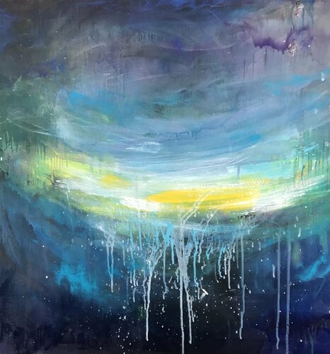 Blue di Vladislava Yakovenko, Pittura in vendita su Singulart