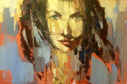 FACE par Vladislava Yakovenko, Peinture en vente sur Singulart
