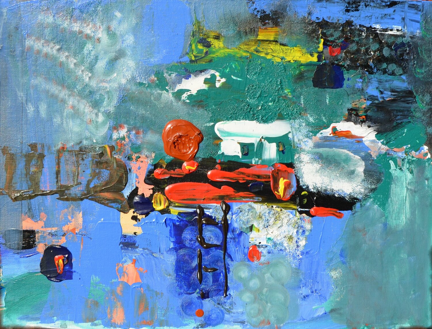 sea abstract Vladislava Yakovenko