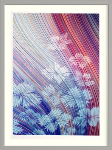 Blue Flowers de Kai & Sunny, Impresión a la venta en Singulart