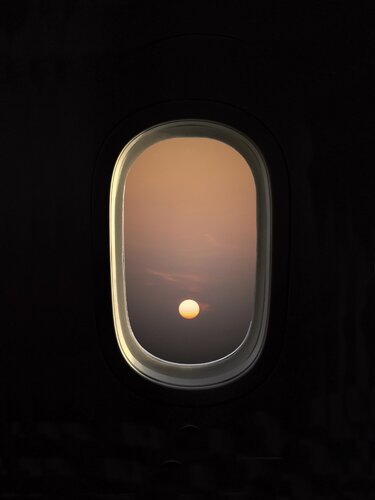 Moon from a plane van Marcus Cederberg, Fotografie te koop op Singulart