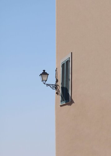 Beige blue and a lamp by Marcus Cederberg, Photography for Sale on Singulart
