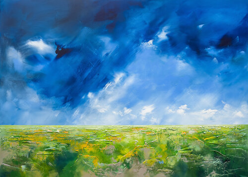 After storm par Agnieszka Potocka-Makoś, Peinture en vente sur Singulart