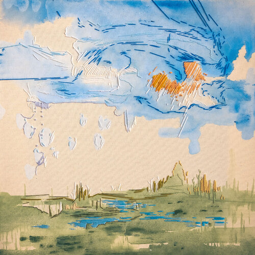 Cloudy di Agnieszka Potocka-Makoś, Altri media in vendita su Singulart