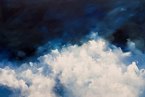 Piece of sky II par Agnieszka Potocka-Makoś, Peinture en vente sur Singulart