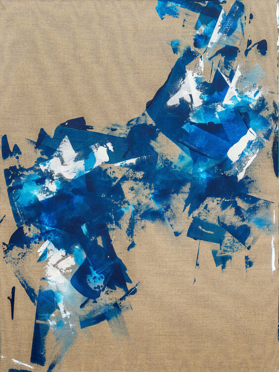 Blue flax Agnieszka Potocka-Makoś