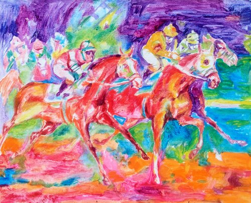 Horse racing Daniela Vasileva