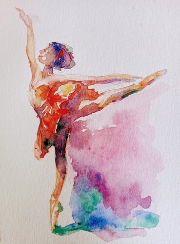Ballerina von Daniela Vasileva, Malerei kaufen auf Singulart