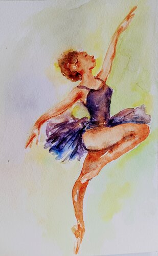 Ballerina par Daniela Vasileva, Peinture en vente sur Singulart