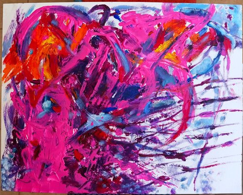 Sculpted currents of desire di Daniela Vasileva, Pittura in vendita su Singulart