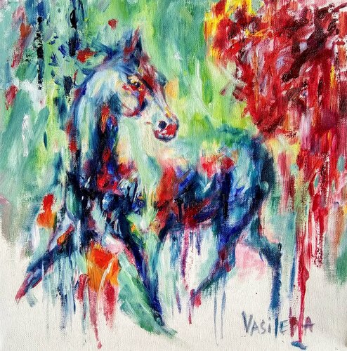 In motion de Daniela Vasileva, Pintura a la venta en Singulart