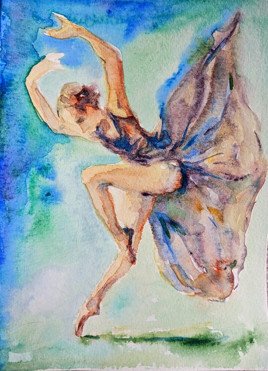 Ballerina dancer Daniela Vasileva