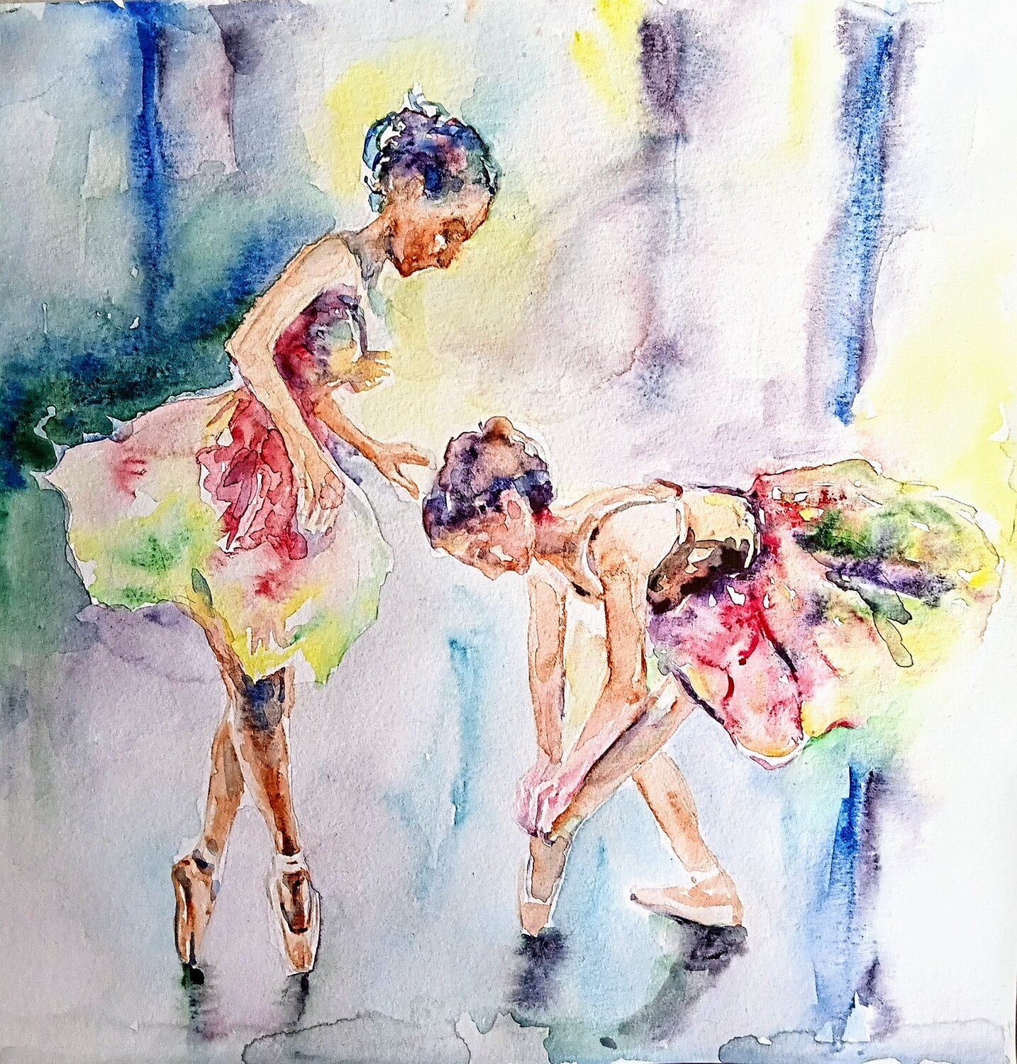 Ballet dancers Daniela Vasileva