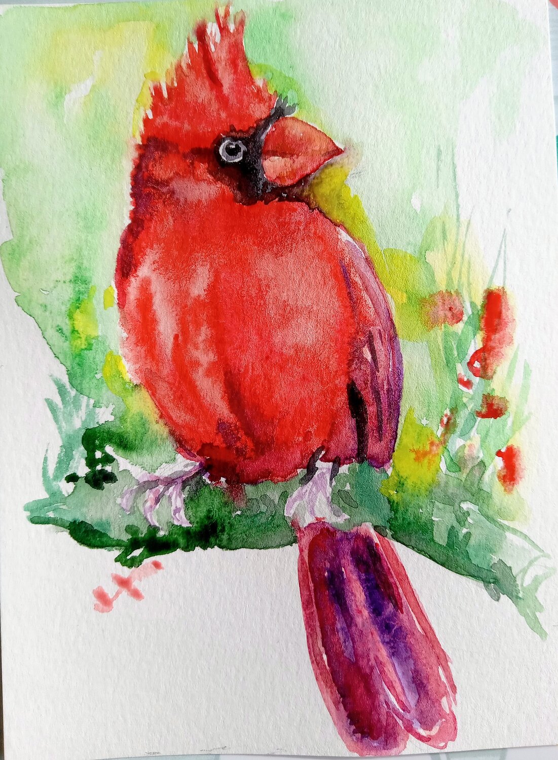 Christmas bird Daniela Vasileva