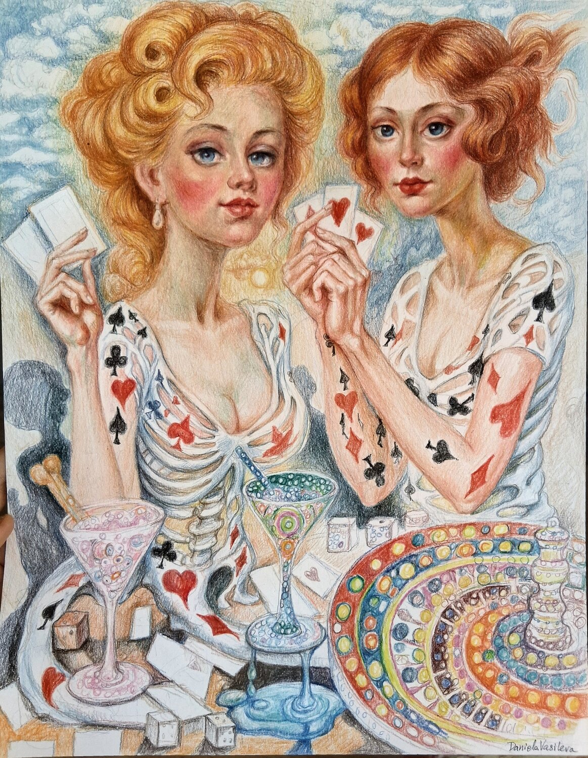 Roulette queens of Seductive spin Daniela Vasileva
