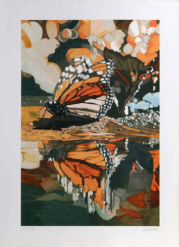 Monarch Butterfly van Fran Bull, Afdruk te koop op Singulart