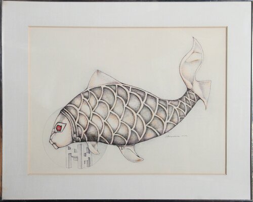 Fish von Rita Simon, Druck kaufen auf Singulart