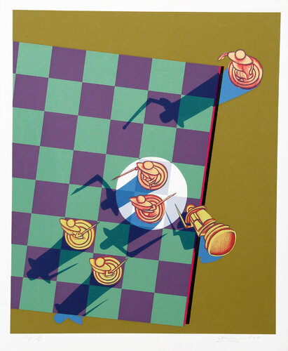 Knight Moves by Rita Simon, Print for Sale on Singulart