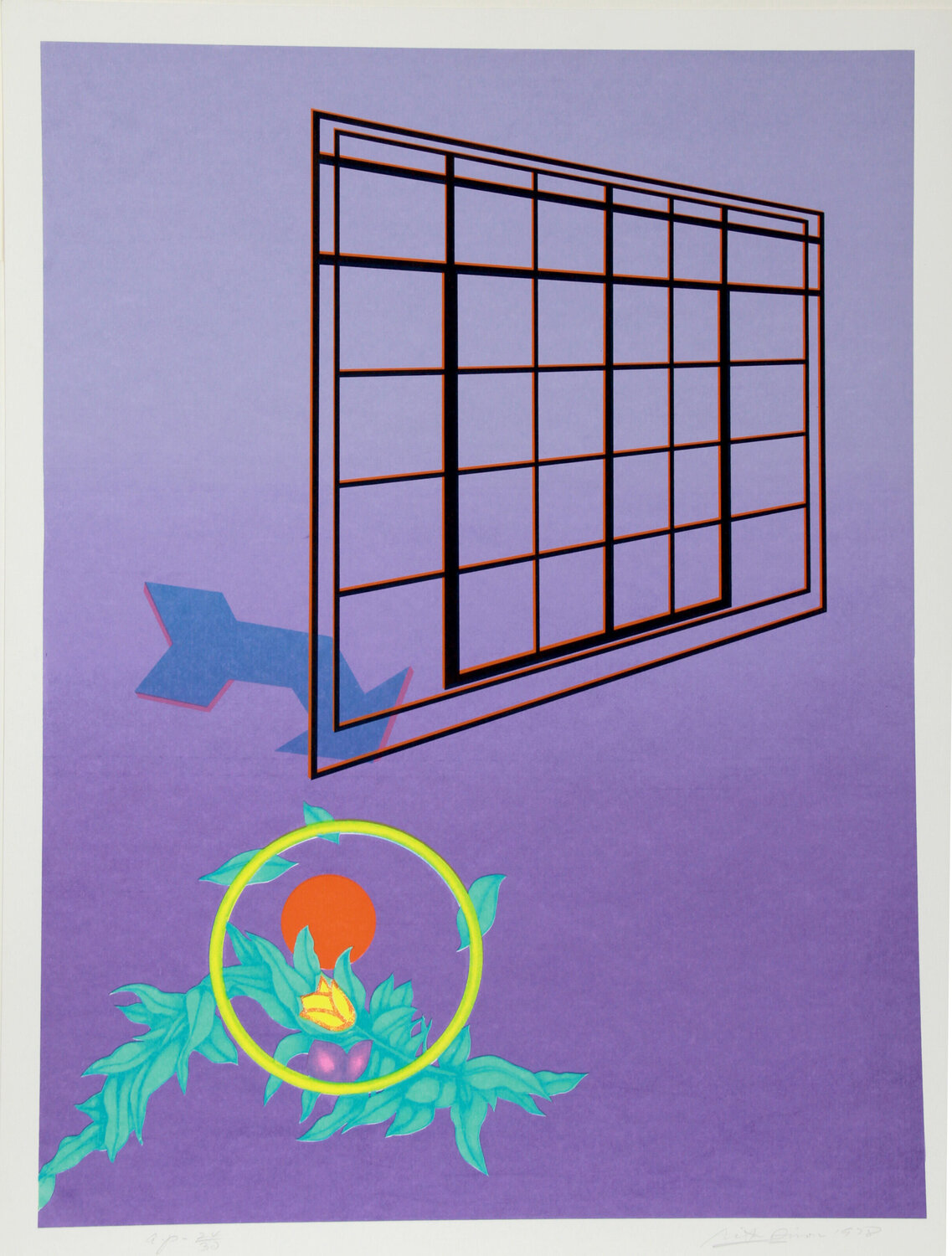Untitled - Arrow Rita Simon Print for sale