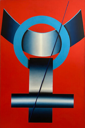 Symbol #14 von Jack Brusca, Malerei kaufen auf Singulart