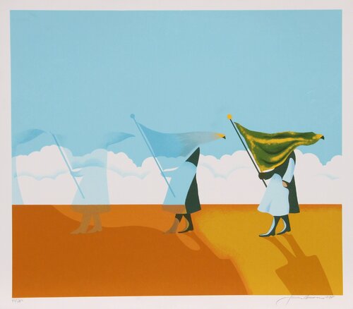 Heroes di Jack Brusca, Stampa in vendita su Singulart