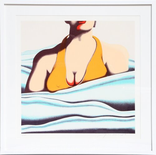 The Beach di Jack Brusca, Stampa in vendita su Singulart