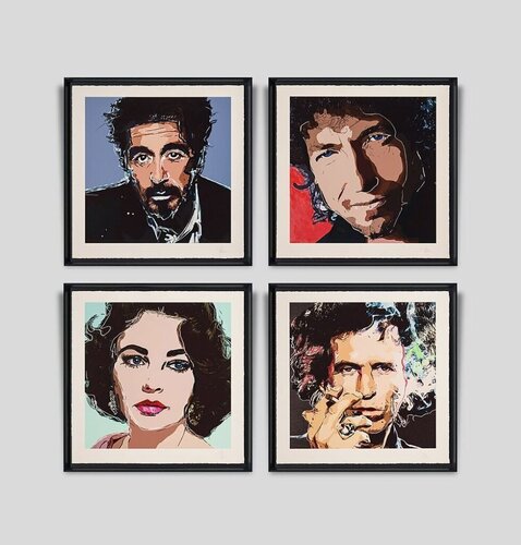 Johnny Depp Friends & Heroes Full Set von Johnny Depp, Druck kaufen auf Singulart