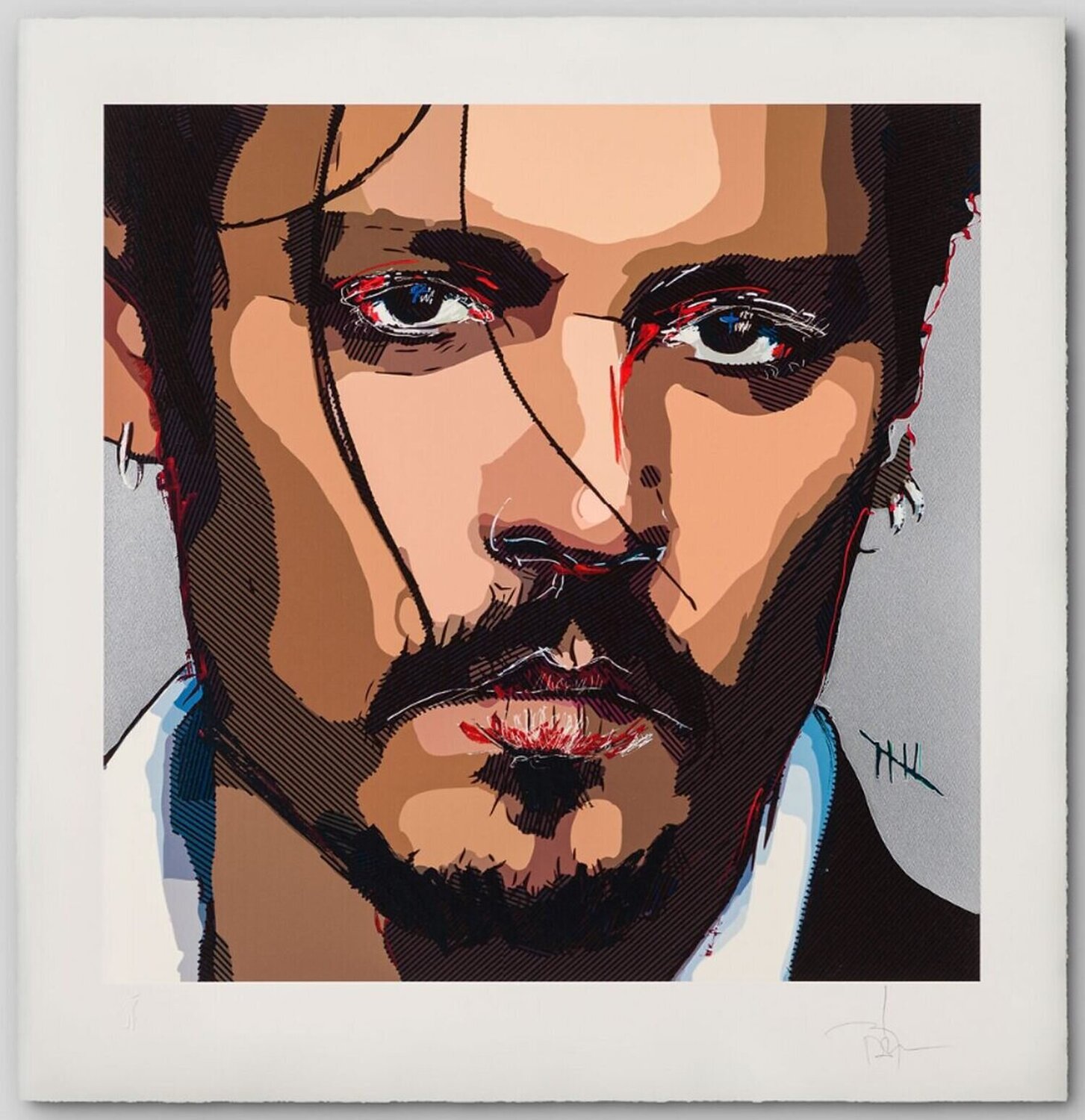 Johnny Depp Five Johnny Depp Afdruk te koop