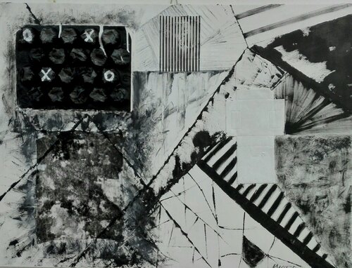 Confronti n. 4 by sabrina Missere, 회화 for Sale on Singulart