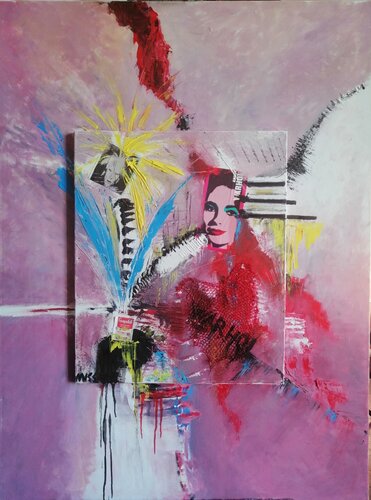 Andy Warhol (cambells 1) by sabrina Missere, Painting for Sale on Singulart
