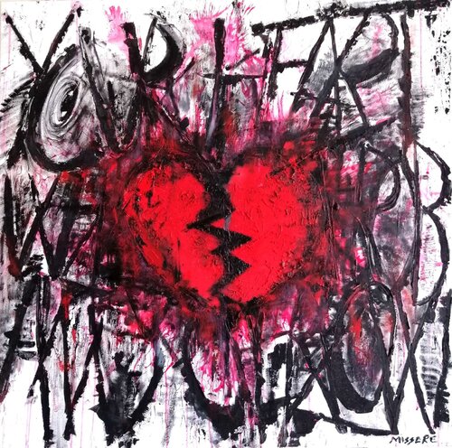 Your heart will throb and overflow by sabrina Missere, Painting for Sale on Singulart