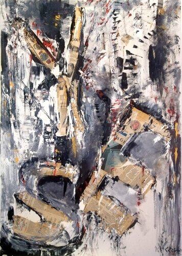 Yes van sabrina Missere, Schilderij te koop op Singulart