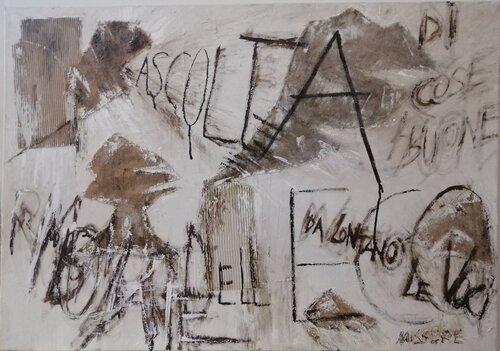 Comunicazione importante (i-so-la-zio-ne n. 3) by sabrina Missere, Painting for Sale on Singulart