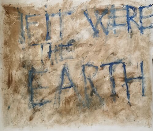 If it were the earth... de sabrina Missere, Pintura a la venta en Singulart