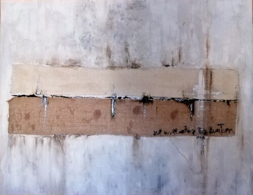 Curtain (we will close the curtain) von sabrina Missere, Malerei kaufen auf Singulart