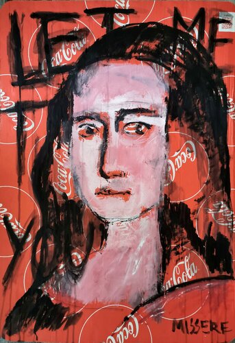 Let me talk to you #A von sabrina Missere, Malerei kaufen auf Singulart