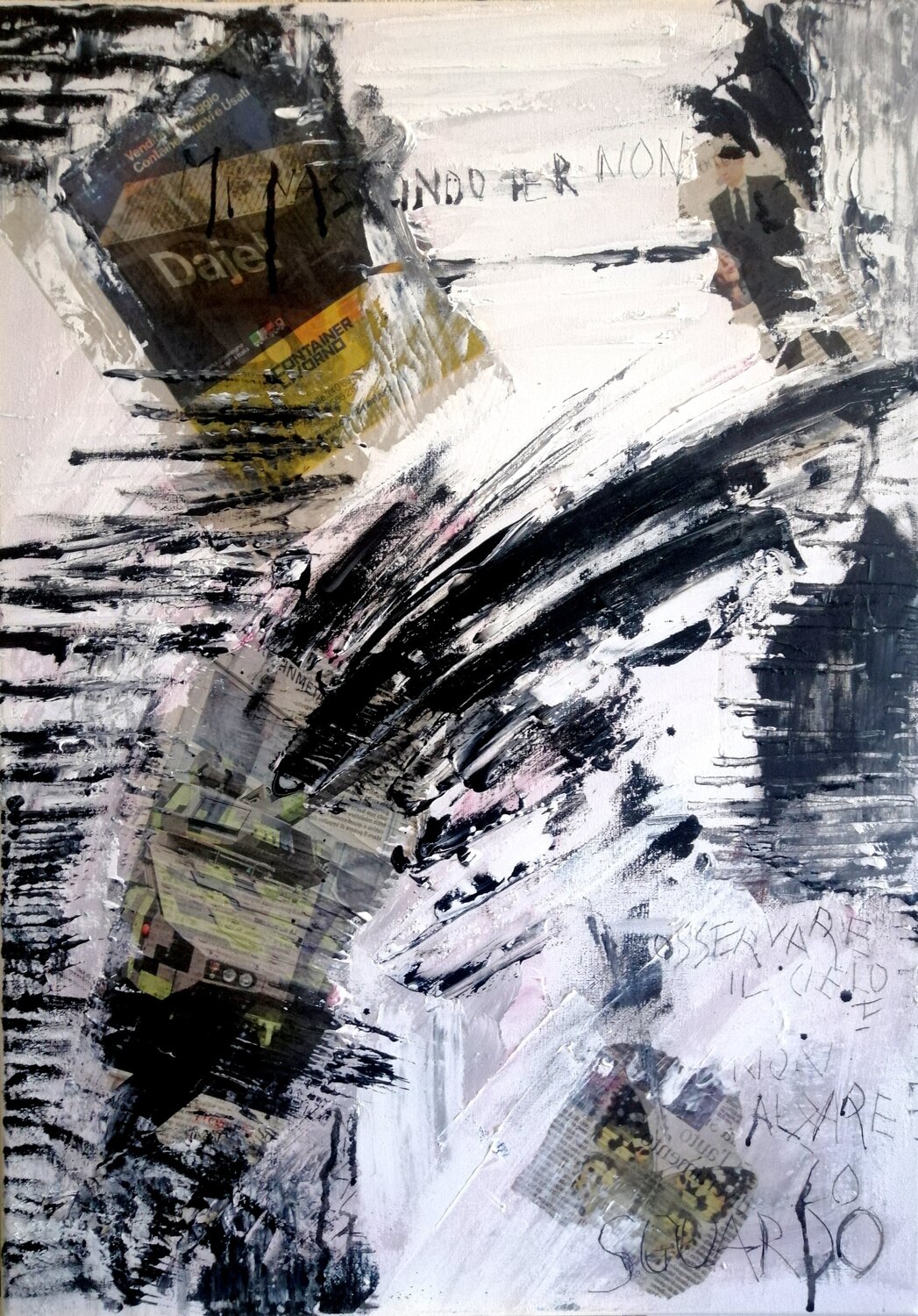 Dio di un altro cielo n. 3~Mi nascondo per non osservare il cielo e non alzare lo sguardo ~ sabrina Missere