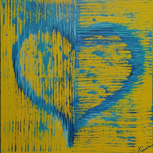 HEART WHISPER (Unikat) van Tini Jasper, Schilderij te koop op Singulart