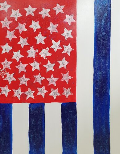 "FAKE" (Unikat) van Tini Jasper, Schilderij te koop op Singulart