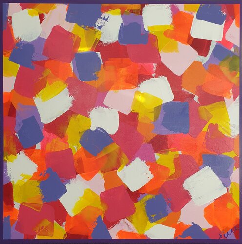 SEVEN DAYS A WEEK (Unikat) van Tini Jasper, Schilderij te koop op Singulart