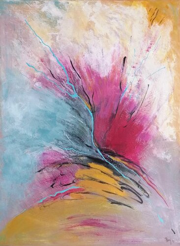 The Wings par Bojana Milisavljević Bogić, Peinture en vente sur Singulart