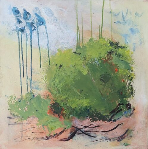 Wonderland- green von Bojana Milisavljević Bogić, Malerei kaufen auf Singulart