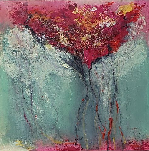 Magic par Bojana Milisavljević Bogić, Peinture en vente sur Singulart