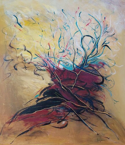 Roots and wings von Bojana Milisavljević Bogić, Malerei kaufen auf Singulart