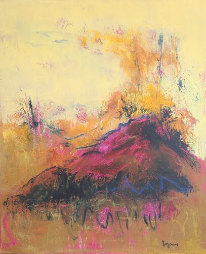 In the sunny side II par Bojana Milisavljević Bogić, Peinture en vente sur Singulart