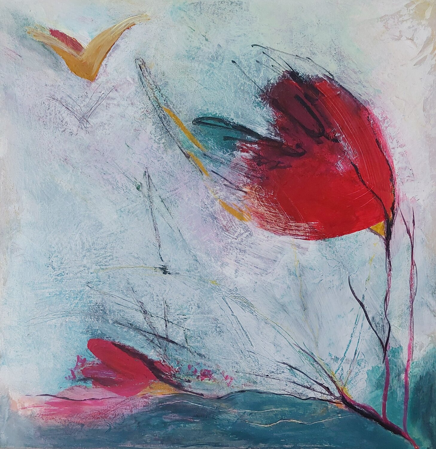 Wonderland - creation Bojana Milisavljević Bogić Originalgemälde zu verkaufen