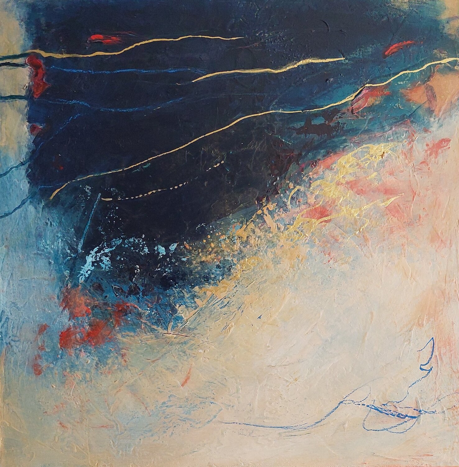 Separation Bojana Milisavljević Bogić Original painting for sale