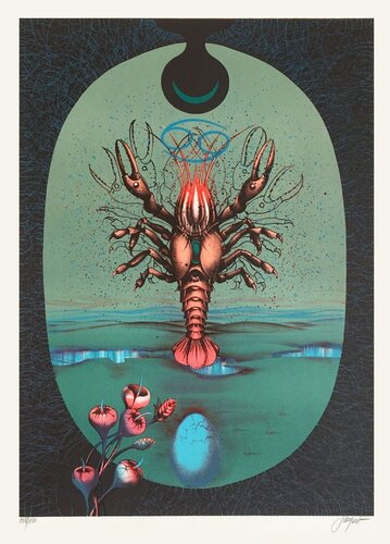 Zodiaque - Cancer by Pierre Jacquot, Print for Sale on Singulart