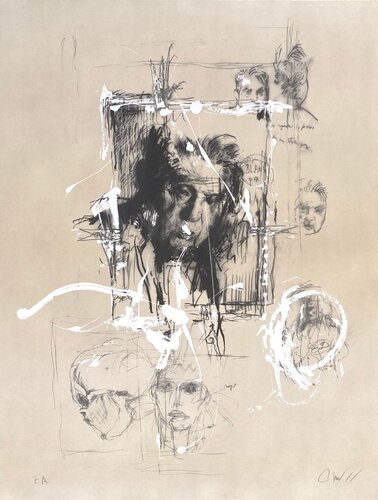 Francis Bacon by Jean-Paul Chambas, Print for Sale on Singulart